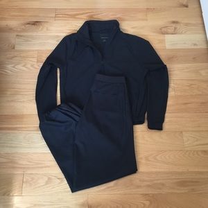NWOT Theory Tracksuit- size 0 Black